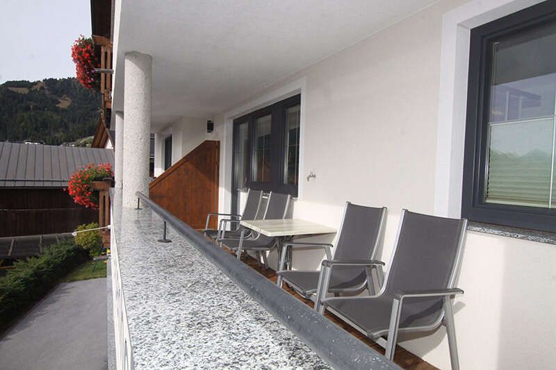 Balkon im Appartement Frommes im Alpenhof
