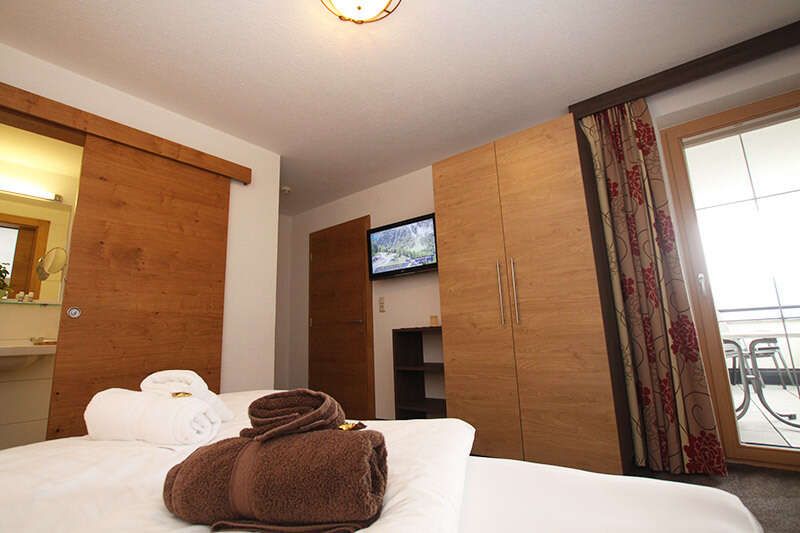   Double room with balcony in the Sattelkopf apartment